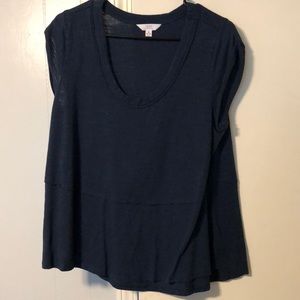 Baby doll blue shirt